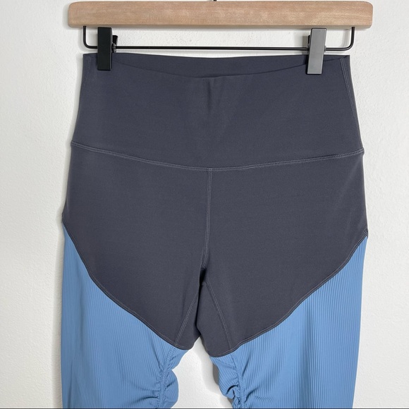 ZYIA Storm Parallel Luxe High Rise leggings Size 6-8 Compressive Activewear - Picture 7 of 15